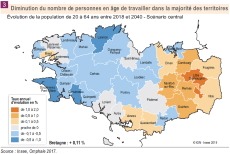 Projections démographiques des territoires bretons à l’horizon 2040 – Insee Analyses n°89 et 90