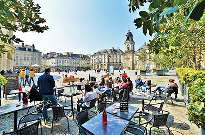 Les chiffres-clés du commerce dans le centre-ville de Rennes en 2024